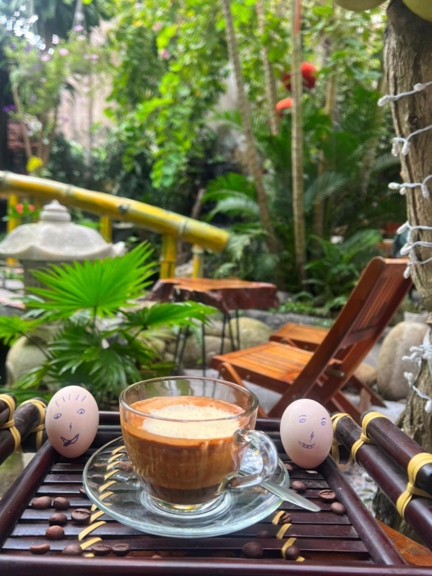 An Vien Coffee & Villa Ha Bang Exterior photo